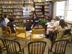 Beckie's Author Talk at Oxford Library in Oxford 